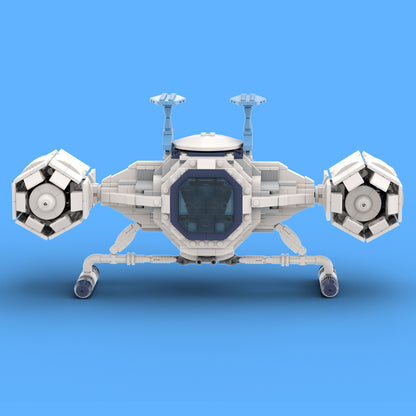 MOC Futuremen Cosmoliner from Captain Future building blocks space bricks set