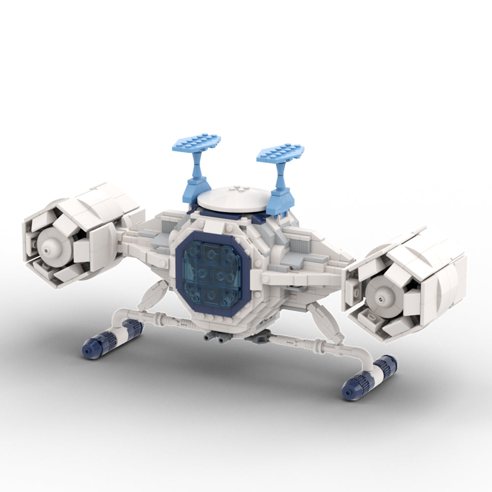 MOC Futuremen Cosmoliner from Captain Future building blocks space bricks set