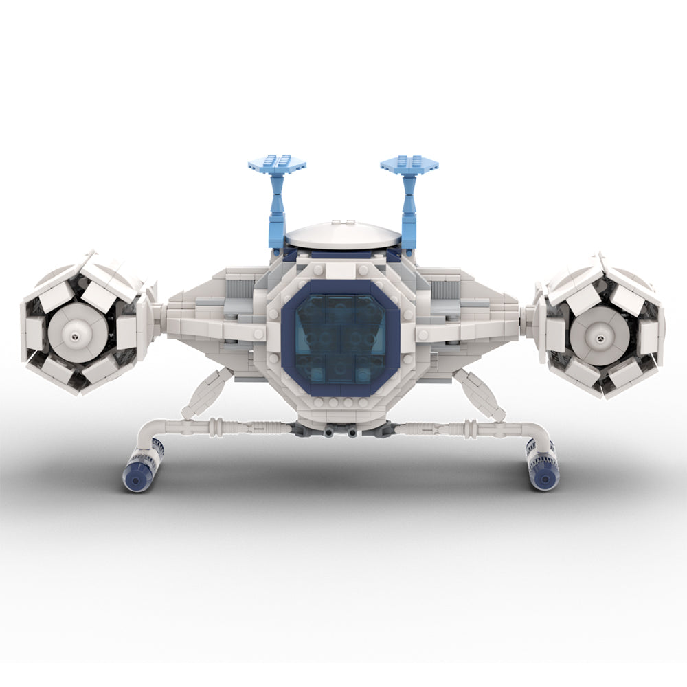 MOC Futuremen Cosmoliner from Captain Future building blocks space bricks set