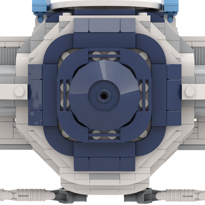 MOC Futuremen Cosmoliner from Captain Future building blocks space bricks set