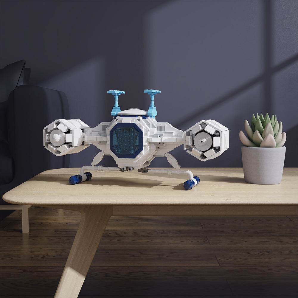 MOC Futuremen Cosmoliner from Captain Future building blocks space bricks set