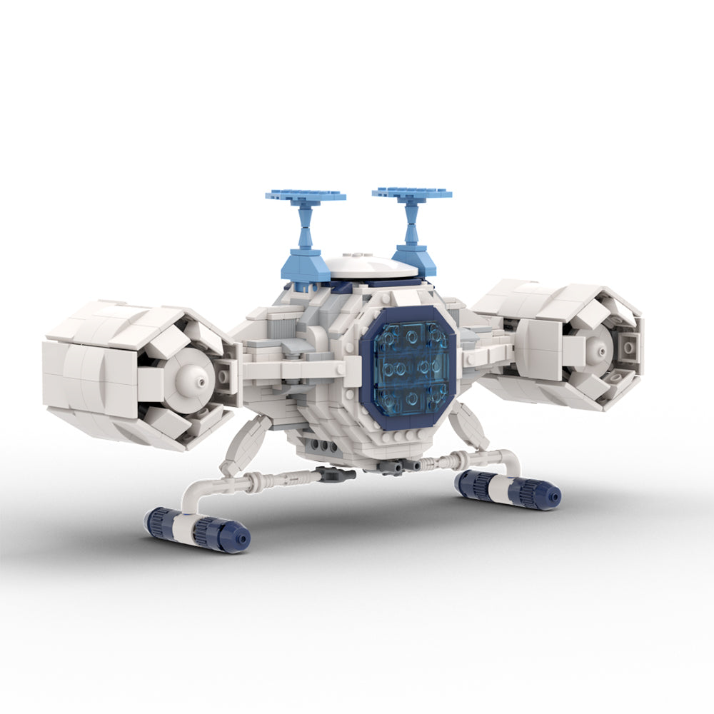 MOC Futuremen Cosmoliner from Captain Future building blocks space bricks set