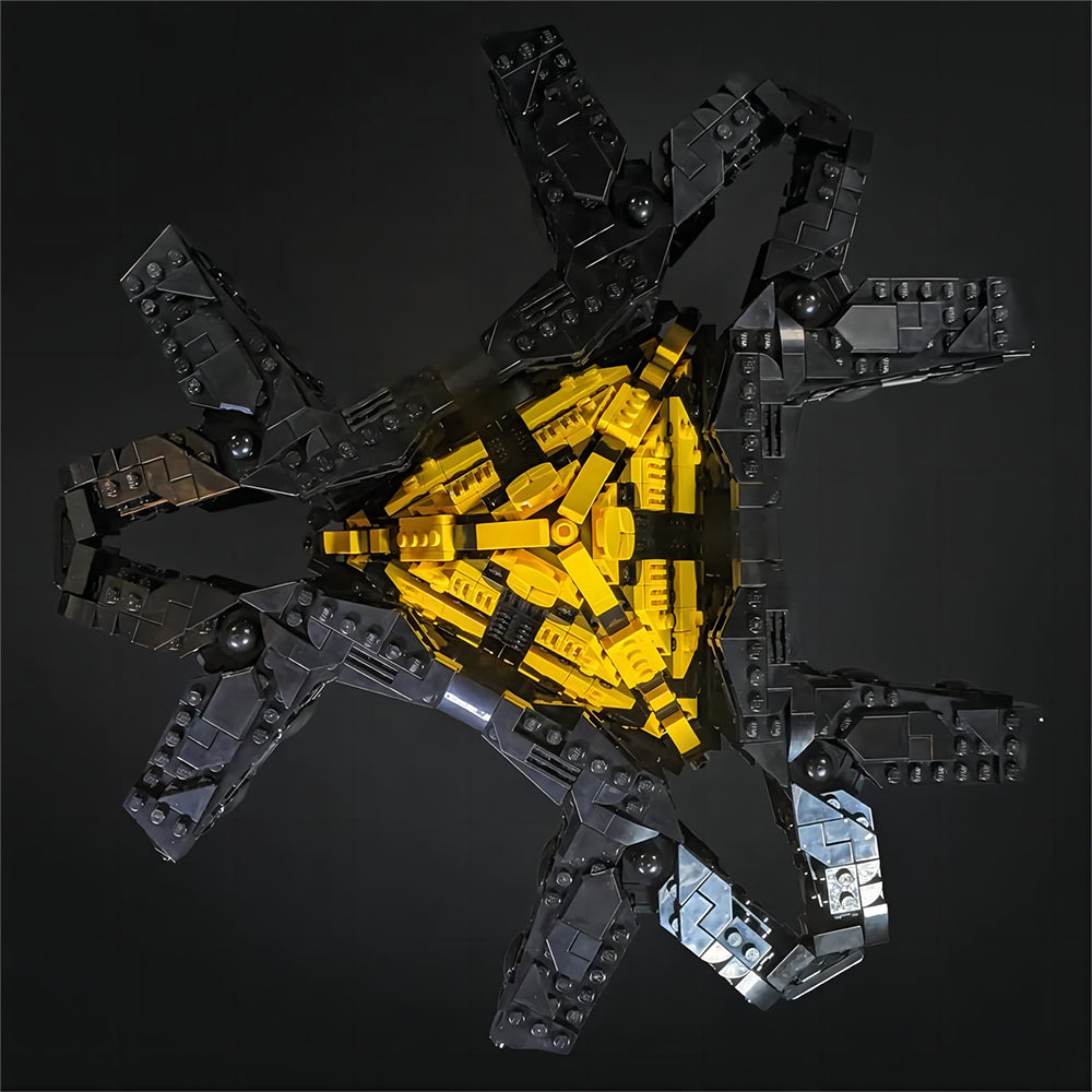 MOC Stargate SG-1 Ha'tak building blocks space series bricks set