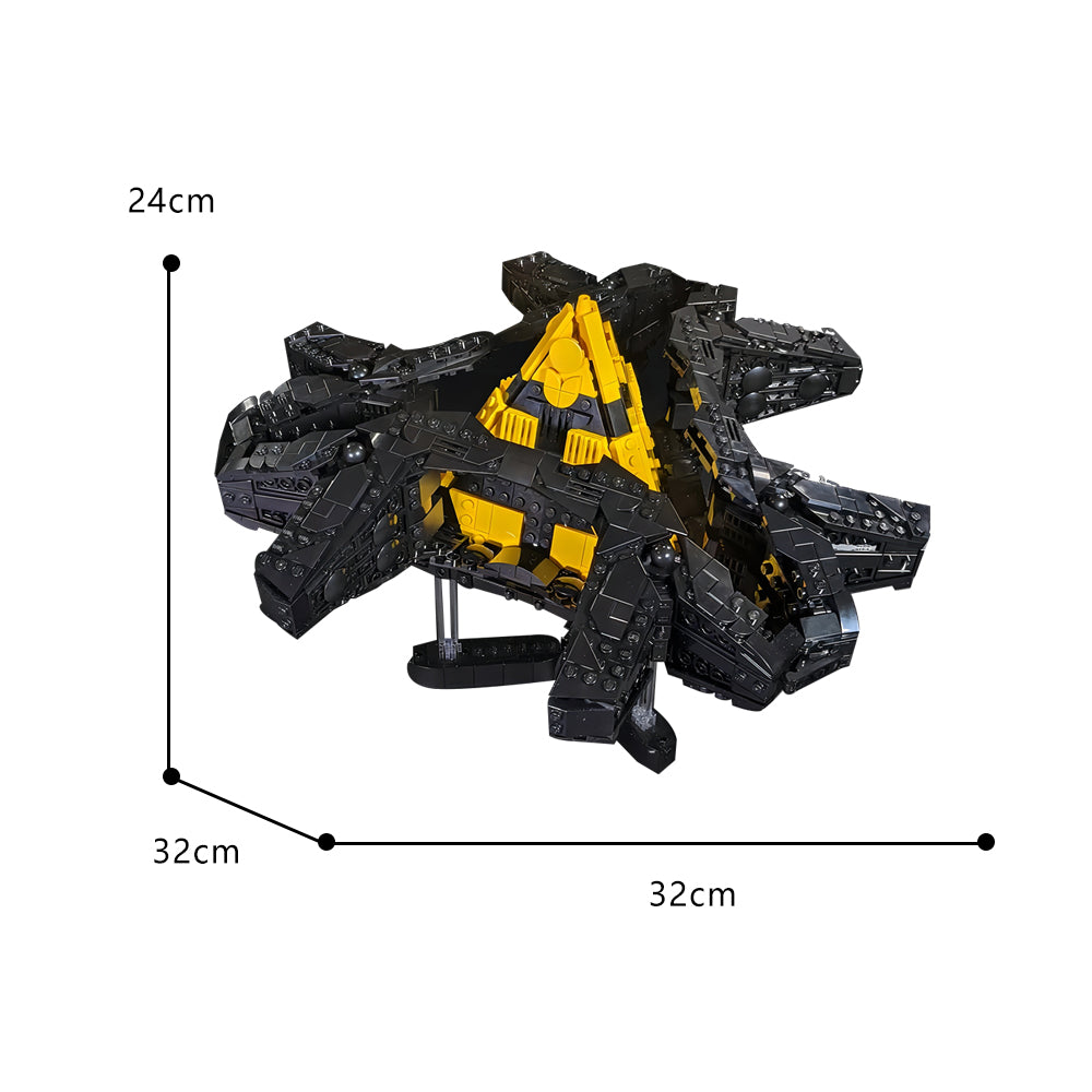 MOC Stargate SG-1 Ha'tak building blocks space series bricks set