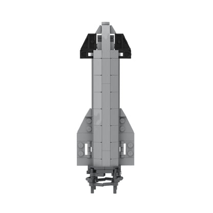 MOC-66505 1:320 Scale SpaceX Starships and Super Heavy building blocks space series bricks set