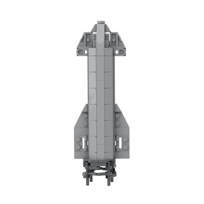 MOC-66505 1:320 Scale SpaceX Starships and Super Heavy building blocks space series bricks set