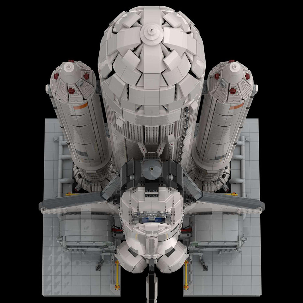 MOC-77033 NASA Space Shuttle (10283) - Columbia STS-1 External Fuel Tank &amp; SRB Addons building blocks kit with compatible bricks