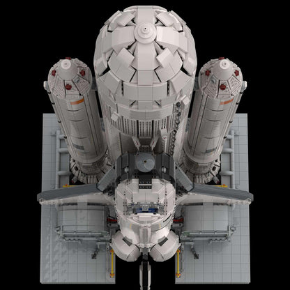 MOC-77033 NASA Space Shuttle (10283) - Columbia STS-1 External Fuel Tank &amp; SRB Addons building blocks kit with compatible bricks