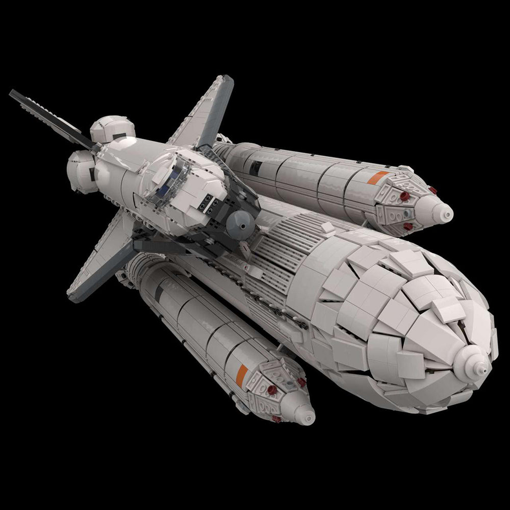 MOC-77033 NASA Space Shuttle (10283) - Columbia STS-1 External Fuel Tank &amp; SRB Addons building blocks kit with compatible bricks