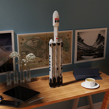 MOC-73911 1:110 Falcon 9 Collector's Edition Aerospace Series Bricks set