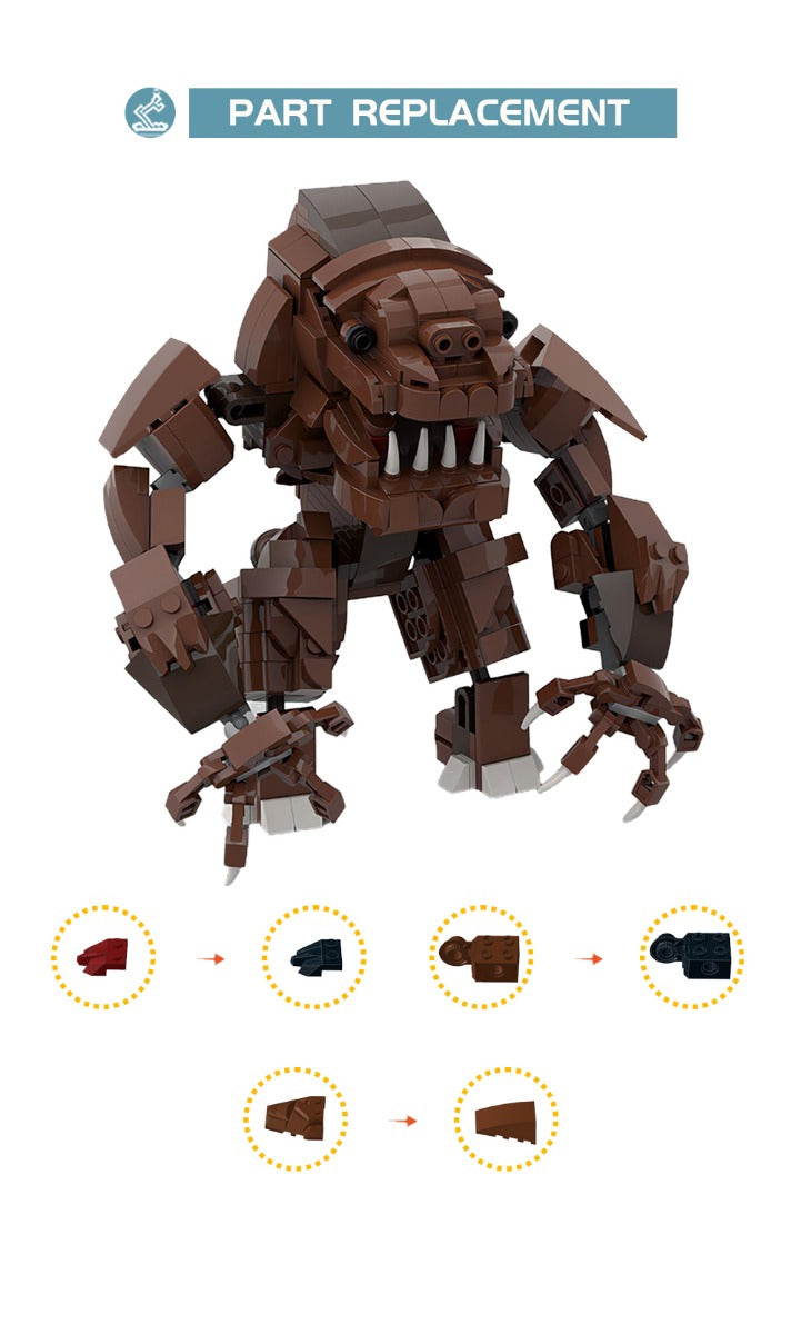 MOC-111389 Star Wars Rancor building blocks Star Wars bricks set
