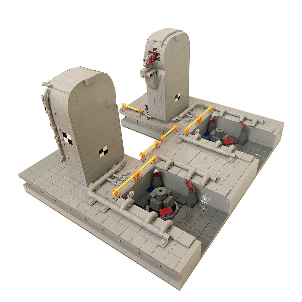 MOC-76210+MOC-76240+MOC-102642 NASA Space Shuttle Discovery (10283) - External Fuel Tank &amp; SRB Addon building blocks space series bricks set