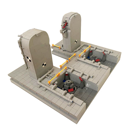 MOC-76210+MOC-76240+MOC-102642 NASA Space Shuttle Discovery (10283) - External Fuel Tank &amp; SRB Addon building blocks space series bricks set