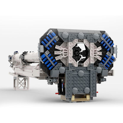 MOC SpaceX Falcon 9 Transporter Erector TE 1/110 Scale model building blocks space bricks set