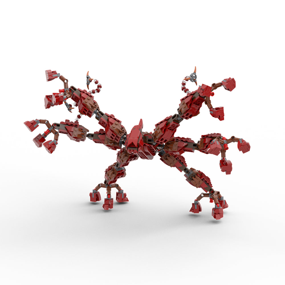 MOC Stranger Things Mind Flayer building blocks Demo series bricks set