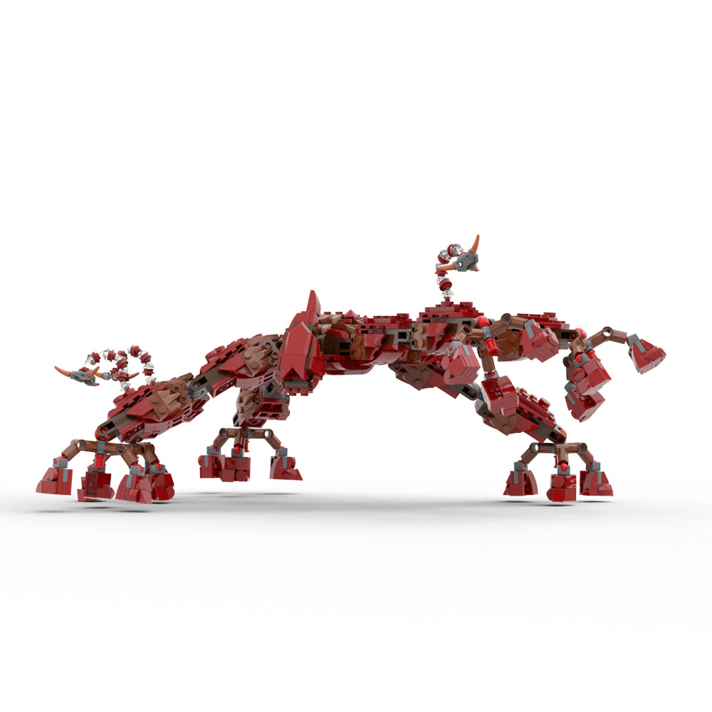 MOC Stranger Things Mind Flayer building blocks Demo series bricks set