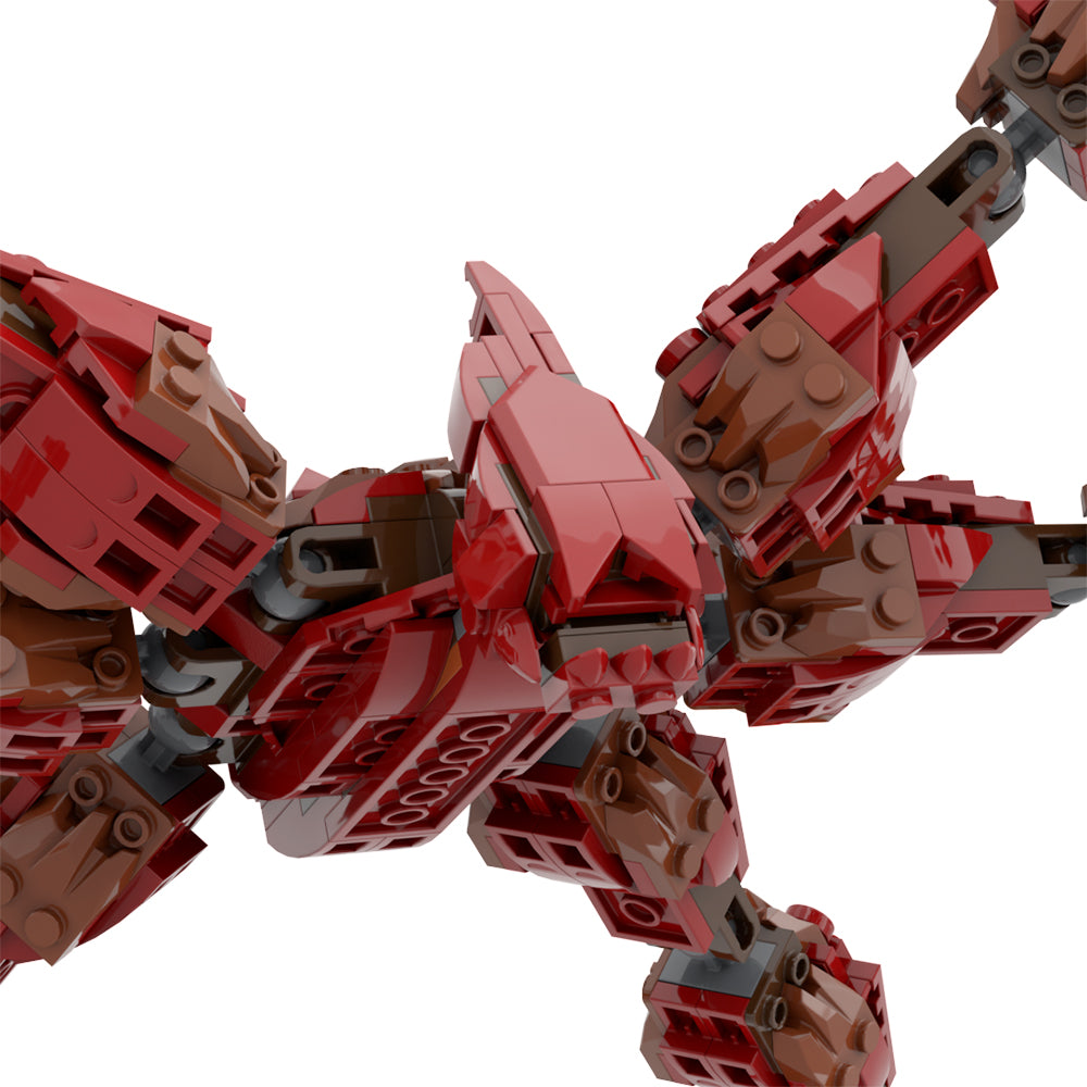 MOC Stranger Things Mind Flayer building blocks Demo series bricks set