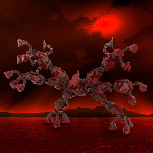 MOC Stranger Things Mind Flayer building blocks Demo series bricks set