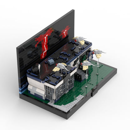 MOC Stranger Things Eddie Munson's campervan building blocks vehicle series bricks set