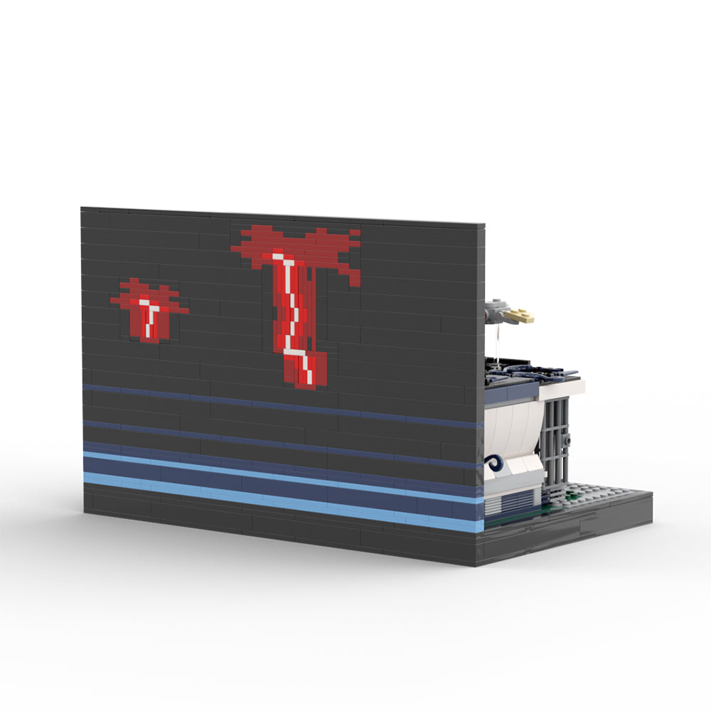 MOC Stranger Things Eddie Munson's campervan building blocks vehicle series bricks set