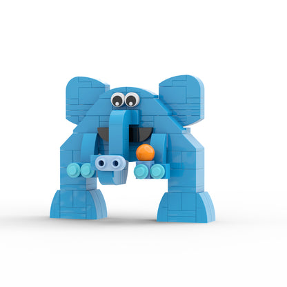 MOC Garden Playset with Interactive Characters - Sharky Clee,Giraffe Melman,Crabzilla,Nibbler,Lazcat,Coach Pickles