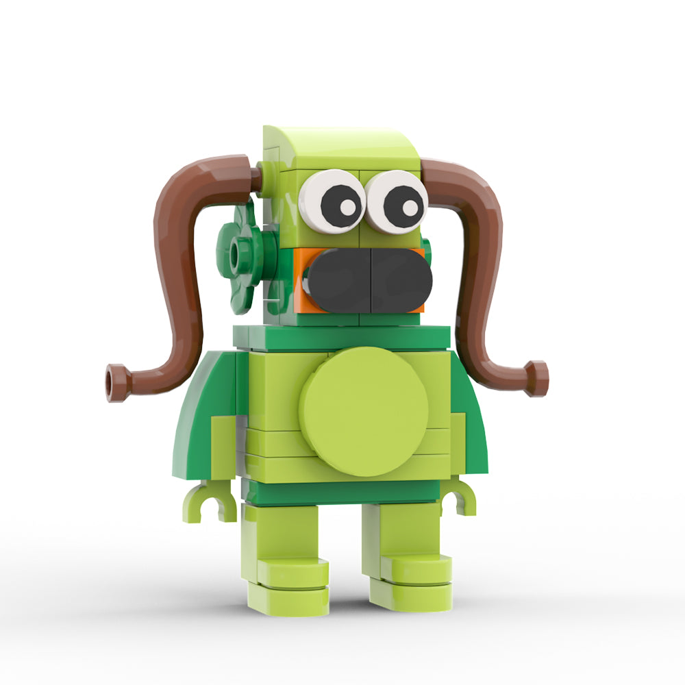 MOC My Singing Monsters Mammott, Entbrat, Bowgart, Noggin and Furcorn building blocks game series bricks set