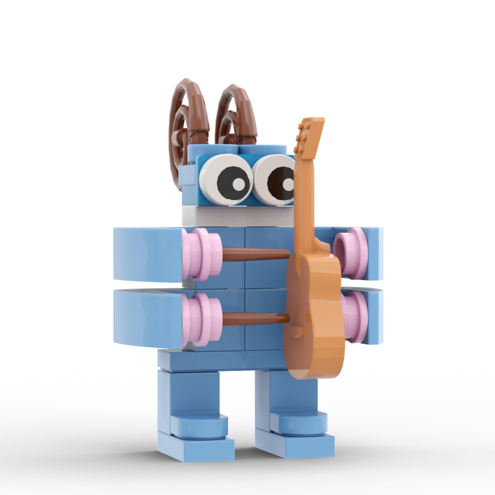 MOC My Singing Monsters Mammott, Entbrat, Bowgart, Noggin and Furcorn building blocks game series bricks set