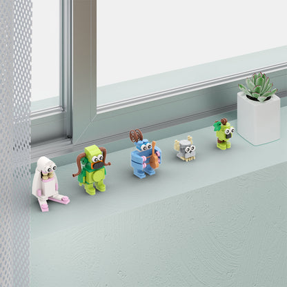 MOC My Singing Monsters Mammott, Entbrat, Bowgart, Noggin and Furcorn building blocks game series bricks set