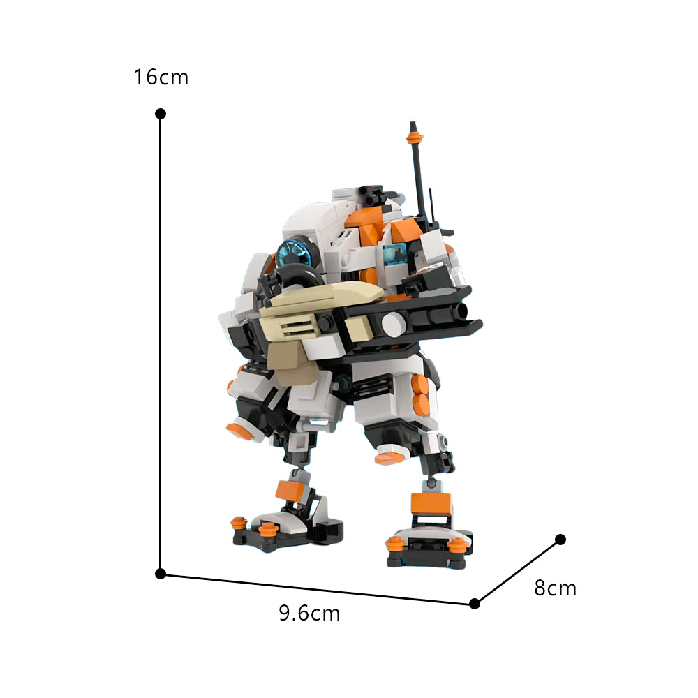 MOC Titanfall Tone-Class Titan building blocks game series bricks set