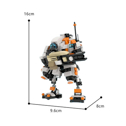 MOC Titanfall Tone-Class Titan building blocks game series bricks set