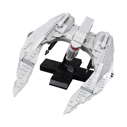 MOC-85569 Battlestar Galactica MK II Cylon Raider - Minifig scale building blocks Battlestar series bricks set
