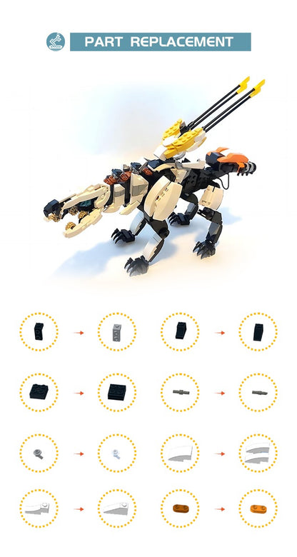 MOC-133774 Sentry Scrounger from Horizon: Forbidden West building blocks game series bricks set