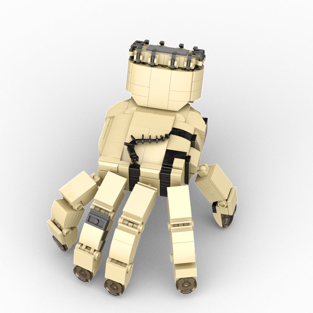 MOC Thing from Netflix's Wednesday building blocks TV series bricks set