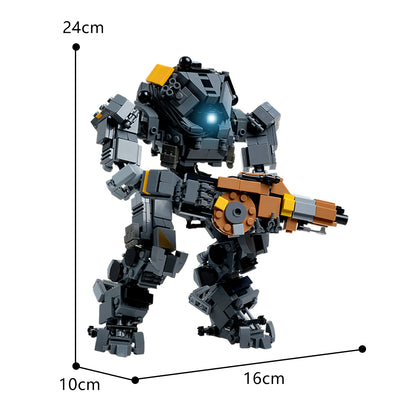 MOC Titanfall 2 Ion-class Titan building blocks game bricks set