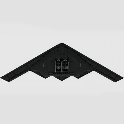 MOC Northrop Grumman B-2 Spirit Stealth Bomber building blocks space series bricks set extremely detailed exterior