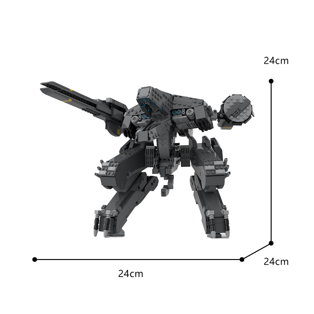 MOC-92620 Metal Gear Rex (Metal Gear Solid) assembled building blocks creator series bricks set
