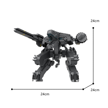 MOC-92620 Metal Gear Rex (Metal Gear Solid) assembled building blocks creator series bricks set