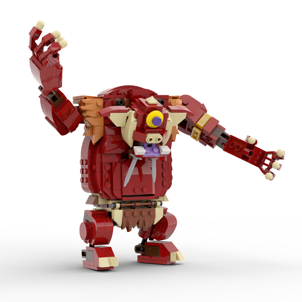 MOC Hinox The Legend of Zelda: Breath of the Wild building blocks Zelda series bricks set