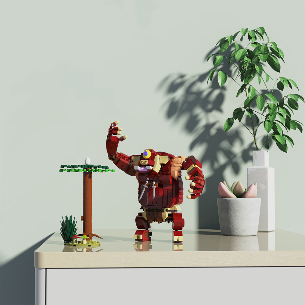 MOC Hinox The Legend of Zelda: Breath of the Wild building blocks Zelda series bricks set