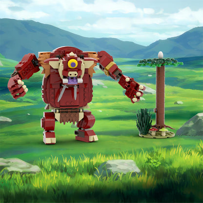 MOC Hinox The Legend of Zelda: Breath of the Wild building blocks Zelda series bricks set