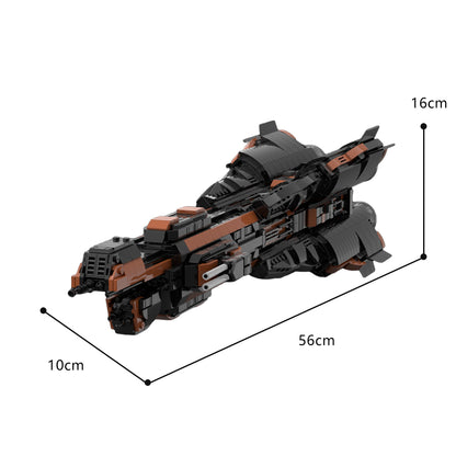 MOC-121937 The Expanse Donnager-class building blocks MCRN series bricks set