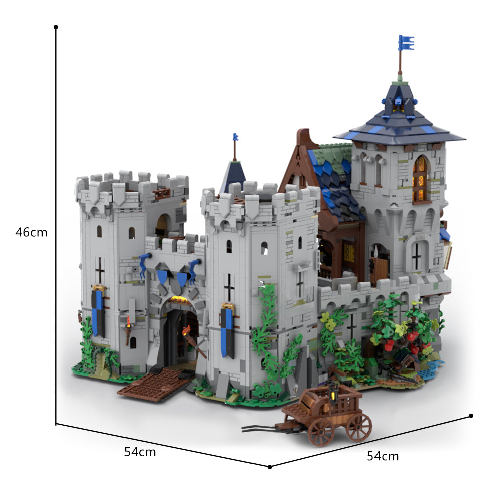 MOC-132661 Black Falcon's Fortress - Classic Castle