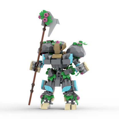 MOC Forest Guardian the legend of zelda building blocks gaming series bricks set