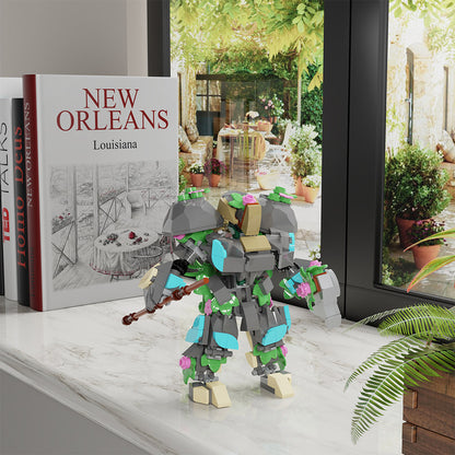 MOC Forest Guardian the legend of zelda building blocks gaming series bricks set