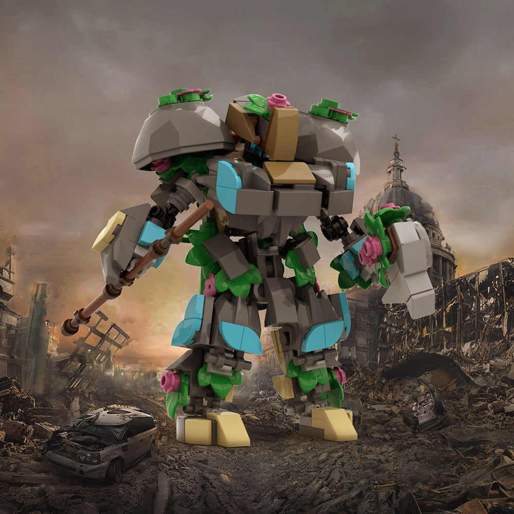 MOC Forest Guardian the legend of zelda building blocks gaming series bricks set