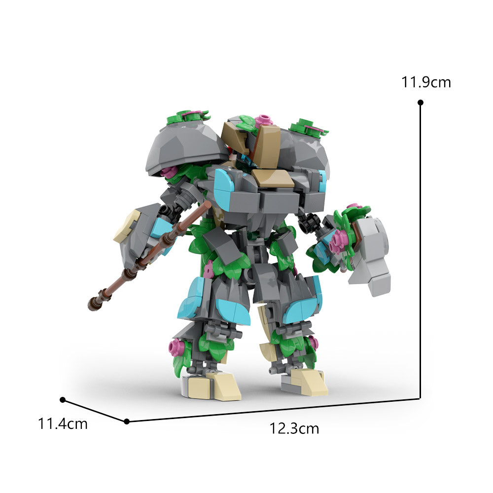 MOC Forest Guardian the legend of zelda building blocks gaming series bricks set