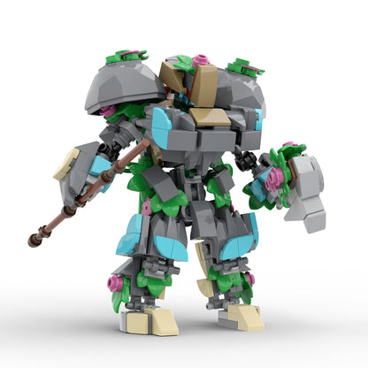 MOC Forest Guardian the legend of zelda building blocks gaming series bricks set