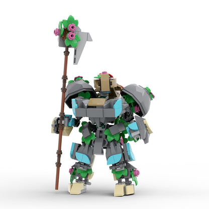 MOC Forest Guardian the legend of zelda building blocks gaming series bricks set
