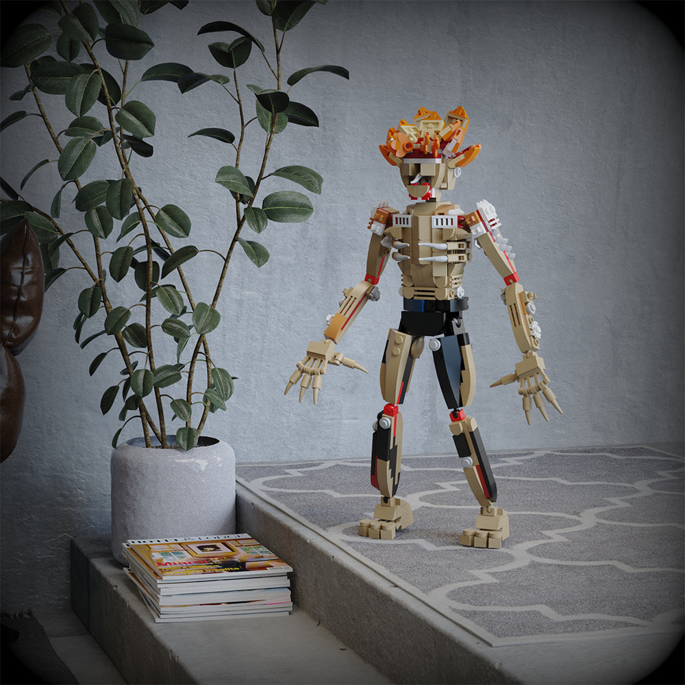 MOC The last of us Clickers building blocks Demo series bricks set