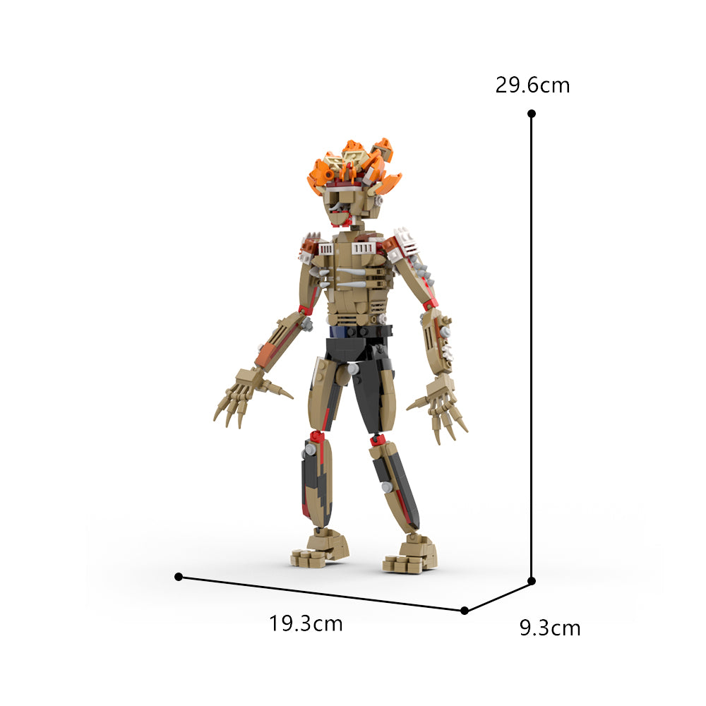 MOC The last of us Clickers building blocks Demo series bricks set